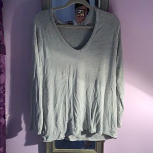 oversized BM grey long sleeve